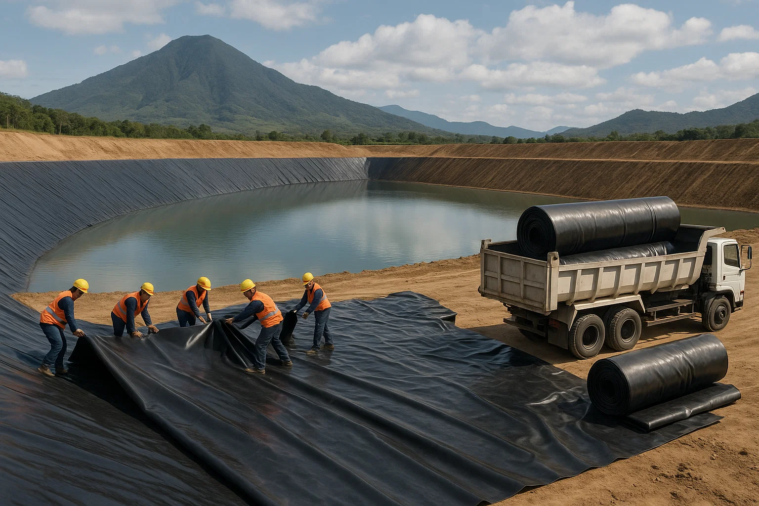 Kolam Geomembrane